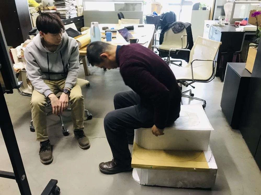 Seated posture study
