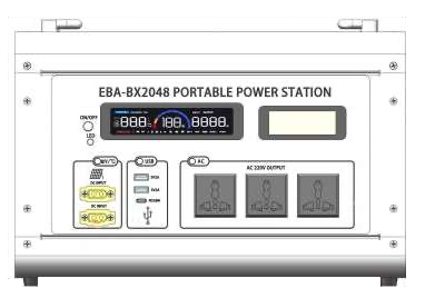 Integrated storage and inverter unit